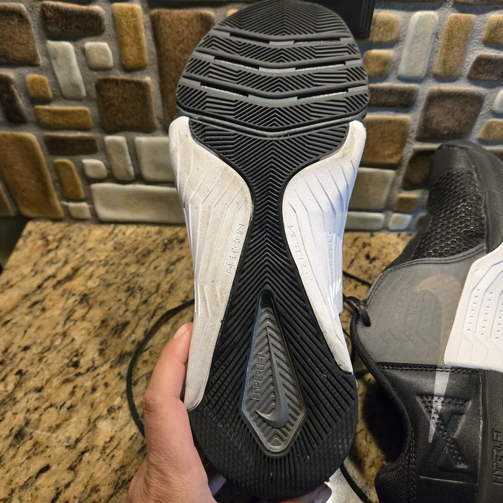 Nike Metcon 7 Black Athletic Shoe Size Womens 10 - Picture 5 of 9